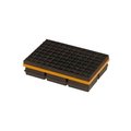 Mason Industries Mason Industries WMSW6X4 Super W Pad - Neoprene And Steel Pad With Friction Pad 6" X 4" X 1 1/4" WMSW6X4